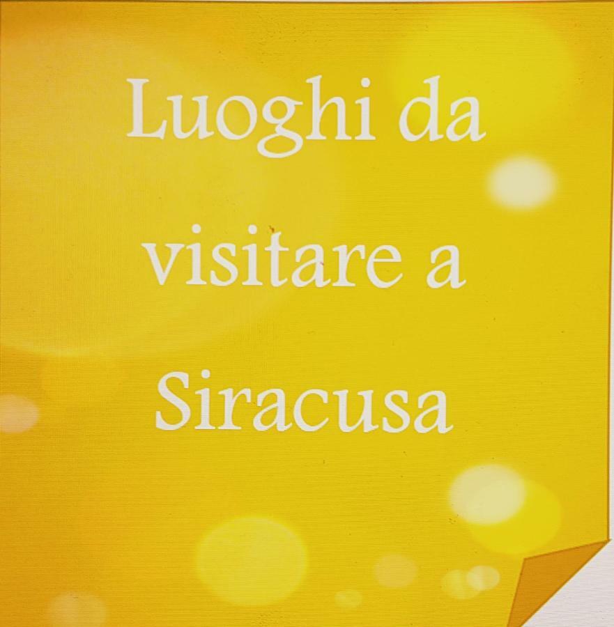 Vila A Casa Dei Miei Syracuse Exteriér fotografie